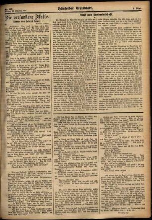 Dritte Ausgabe vom Freitag, den 19. Oktober 1934.