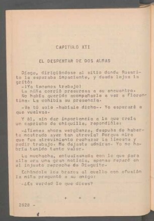 Capítulo XII - El despertar de dos almas