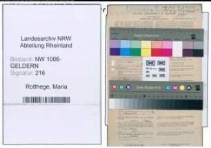 Entnazifizierung Maria Rotthege , geb. 12.09.1906 (Lehrerin)