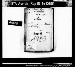 Das Armenwesen in Rhaude und Rhauderfehn