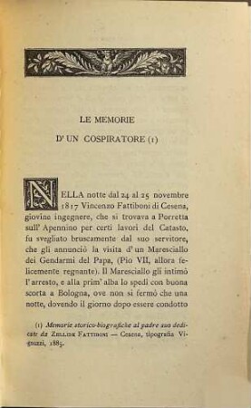 Fra libri e ricordi di storia della rivoluzione italiana