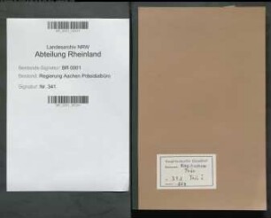 Regelung der Beamtengehälter pp. bzw. Beamtenbesoldung. Specialia. Bd. 7