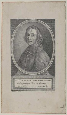 Bildnis des François de Salignac de la Mothe Fénélon