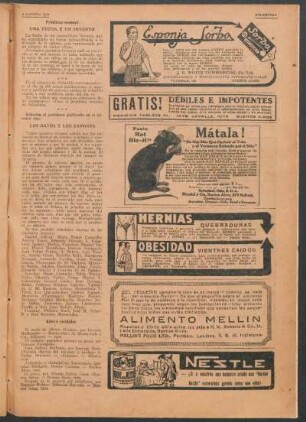 Problema semanal : Uan fecha y un invento