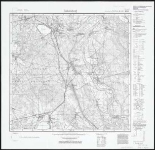 Meßtischblatt 4056 : Bobersberg, 1937 : Bobersberg. - Hrsg. 1901, bericht. 1933, einz. Nachtr. 1937. - 1:25000. - [Berlin]: Reichsamt für Landesaufnahme, 1937. - 1 Kt.