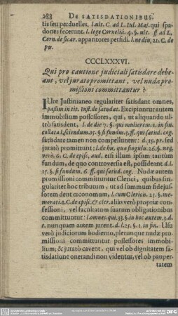 De Satisdationibus