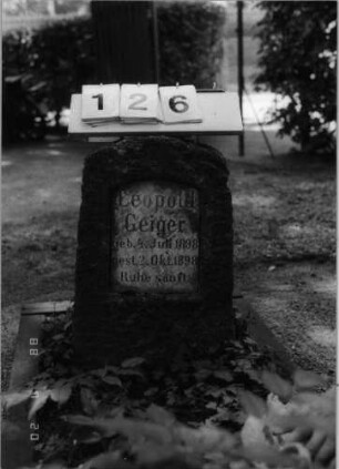 Grabstein 126