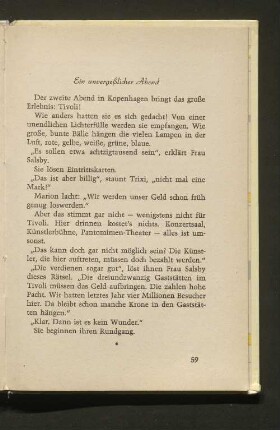 Ein unvergeßlicher Abend
