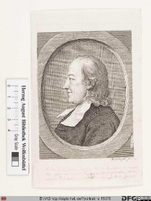 Bildnis Friedrich Christoph Oetinger