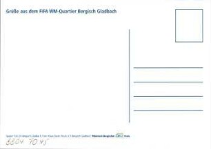 www.wm.rbk-direkt.de - Ihr regionales Portal zur FIFA WM 2006