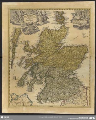 Magnae Britanniae Pars Septentrionalis qua Regnum Scotiae