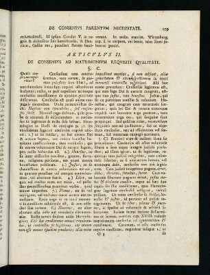 109-128, Articulus II. De Consensus Ad Matrimonium Requisiti Qualitate.