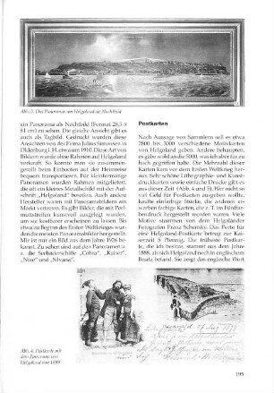 Abb. 3: Das Panorama von Helgoland als Nachtbild