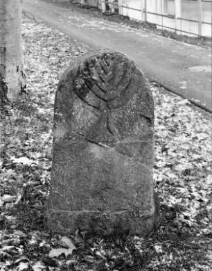 Grenzstein; Limburg, Eisenbahn (Lahnufer)