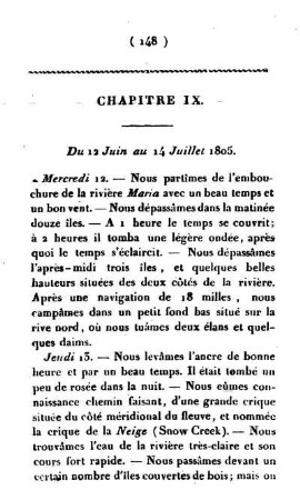 Du 12 Juin au 14 Juillet 1805.