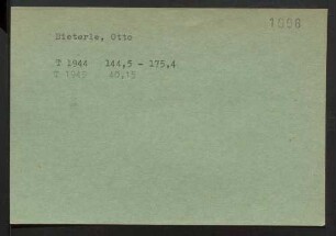 Dieterle, Otto
