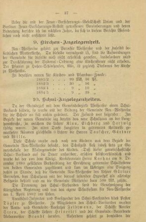 10. Schul-Angelegenheiten