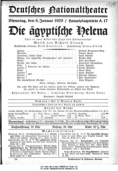 Die ägyptische Helena