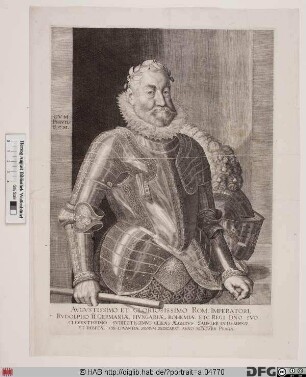 Bildnis Rudolf II., römisch-deutscher Kaiser (reg. 1576-1612)