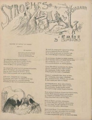 Strophese en l'honneur d'Emile