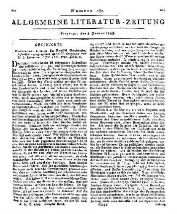 Lehmann, H. L.: Die Republik Graubünden historisch - geographisch - statistisch dargestellt. Magdeburg: Keil 1797