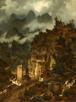 Der Finstermünz-Paß in Tirol