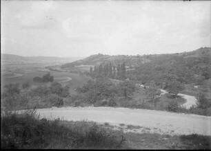 Rennstrecke Solitude Ansicht vom Juli 1927