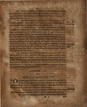 Disputatio Physica Solennis, De Intellectu Humano Coniuncto