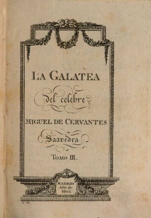 La Galatea. 3