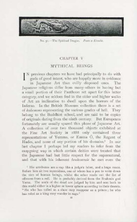 Chapter V. Mythical beings