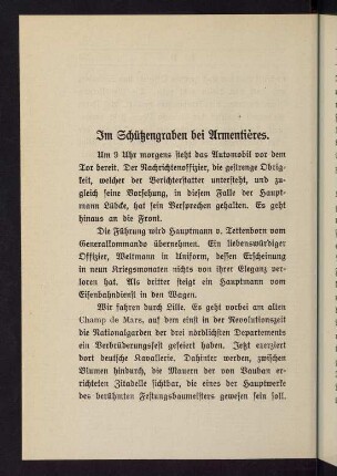 54-69, Im Schützengraben bei Armentières