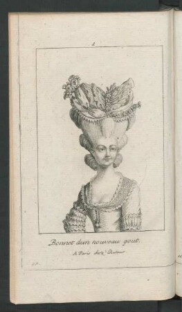 15. Bonnet dun nouveau gout ...