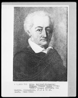 Johann Wolfgang von Goethe (1749-1832)