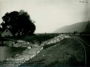 Hochwasserdammanlage, Wörth an der Donau, 1929-1930