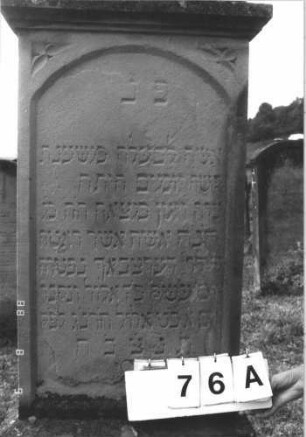 Grabstein 76A