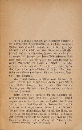Aufgaben zur gewerblichen Buchführung, 1