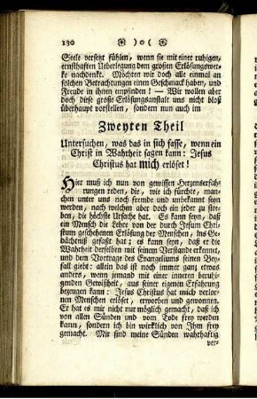 Zweyten Theil.