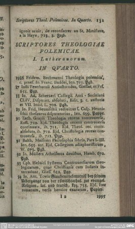 Scriptores Theologiae Polemicae
