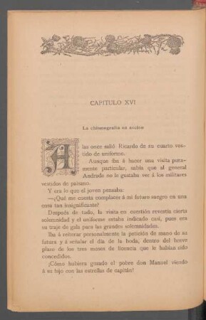 Capítulo XVI - La chismografía en acción