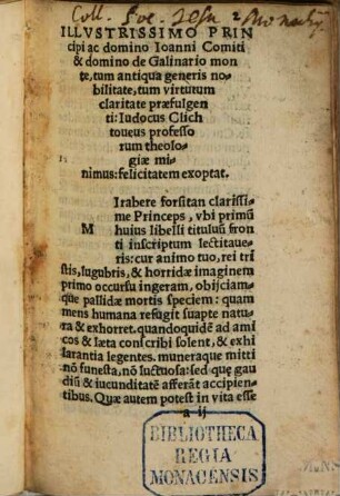 De Doctrina moriendi Opusculum