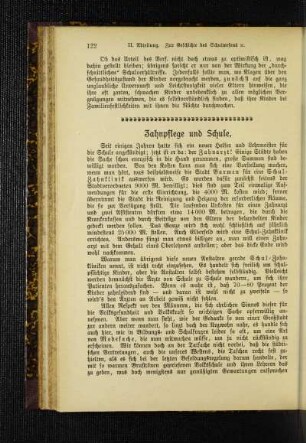 Zahnpflege und Schule