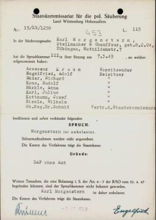 Morgenstern, Karl