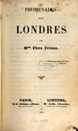 Promenades dans Londres