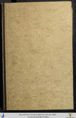 Ianvarivs. Tomus I: Prodit nunc duobus Tomis: Acta Sanctorvm: Quotquot toto orbe coluntur, vel a catholicis scriptoribus celebrantur, quae ex Latinis & Græcis, aliarumque gentium antiquis monumentis collegit, digessit, notis illustravit Ioannes Bollandus, Societatis Iesu theologus, servata primigenia scriptorum phrasi, operam et studium contulit Godefridus Henschenius eiusdem societ. theologus ...