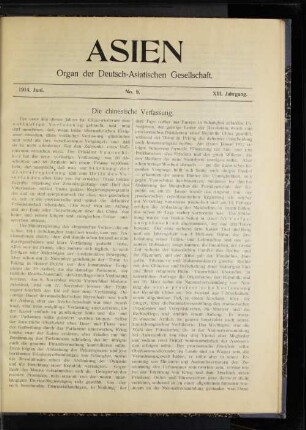 1913, Oktober No. 9 XIII. Jahrgang.