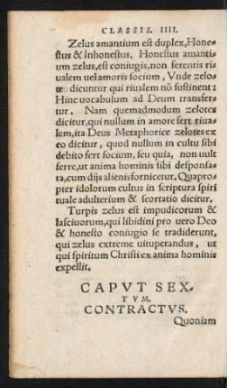 Caput Sextum. Contractus.