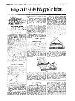 Hamburger Lehrmittel-Ausstellung : Beilage zu Nr. 49 der Pädagogischen Reform