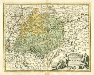 Circulus Sueviae et Ducatus Wurtenbergensis