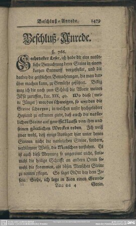 Beschluß-Anrede