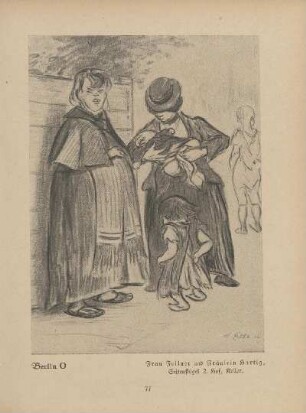Berlin O. Frau Feilner und Fräulein Hurtig, Seitenflügel, 2. Hof, Keller